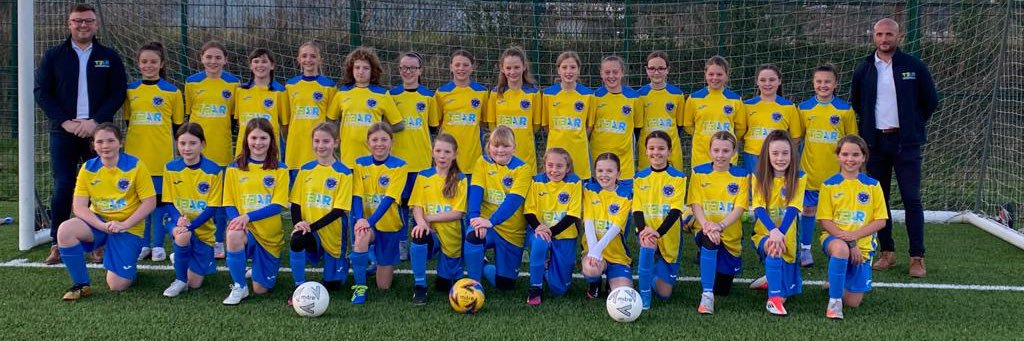 Talycopa A.F.C Girls banner