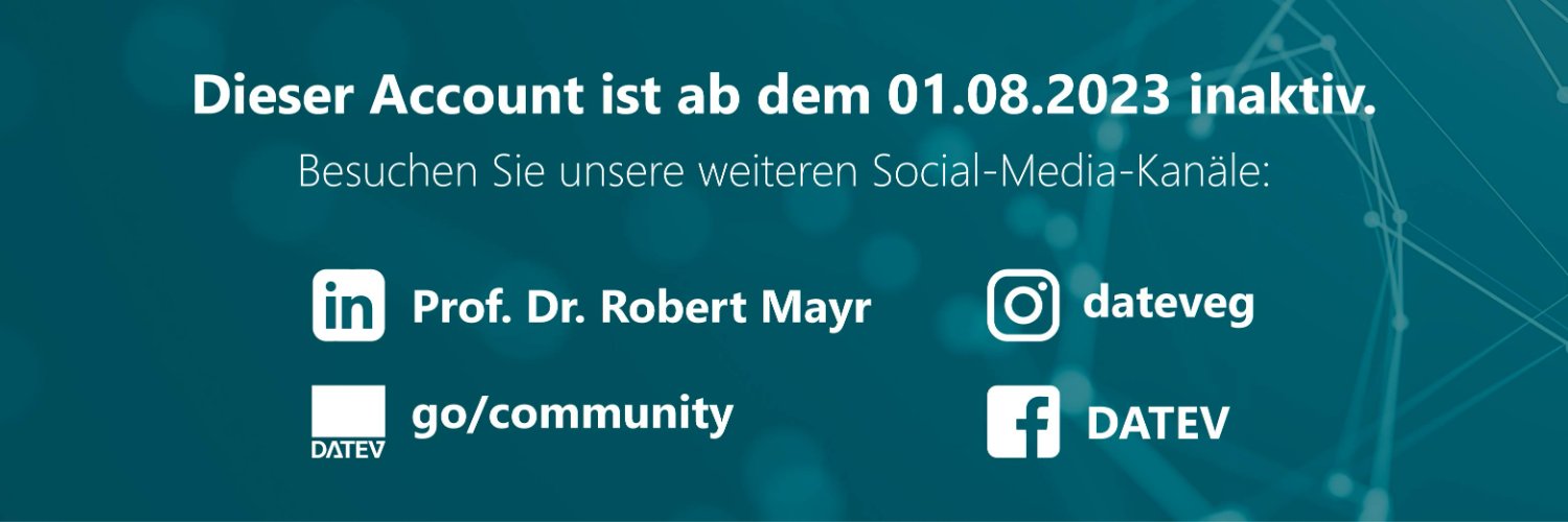 Prof. Dr. Robert Mayr Profile Banner