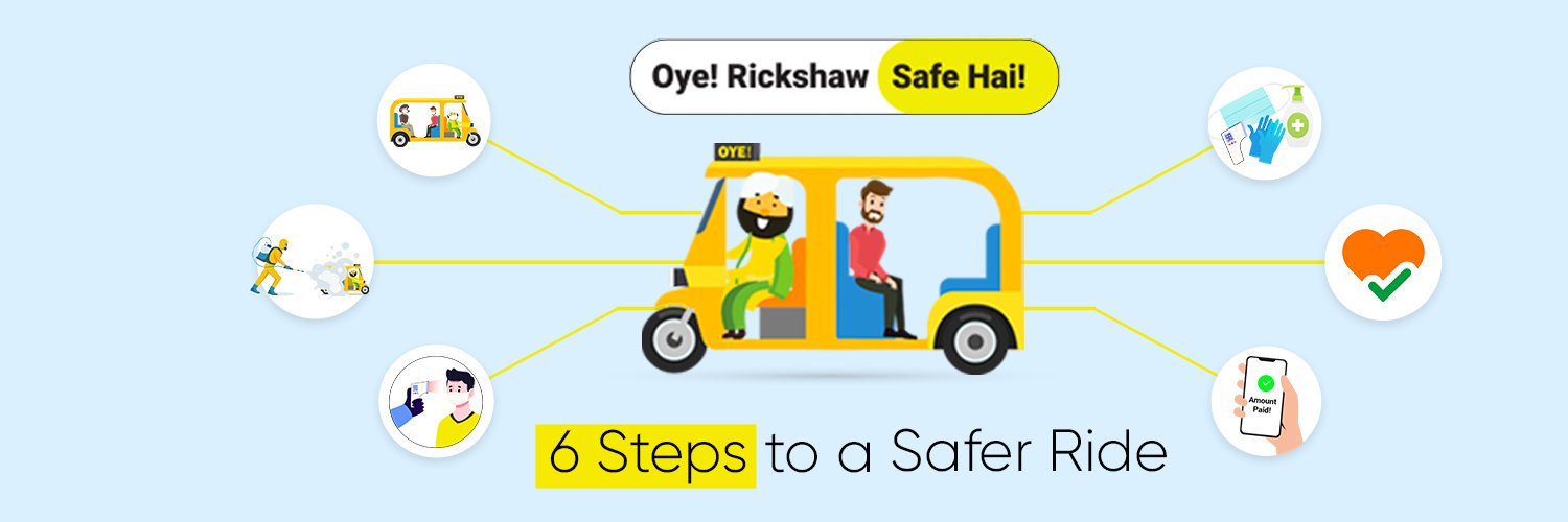 OYE! Rickshaw banner
