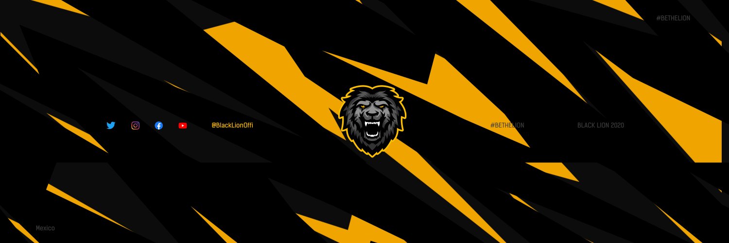 BLACK LION banner