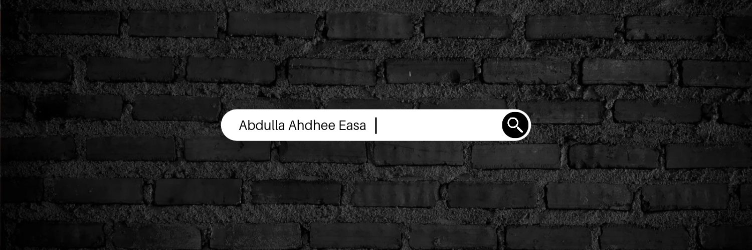 AhdheeEasa's profile banner image