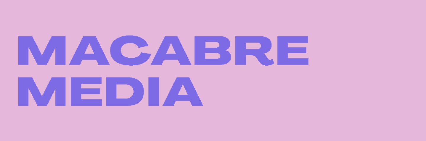 Macabre Media Podcast banner