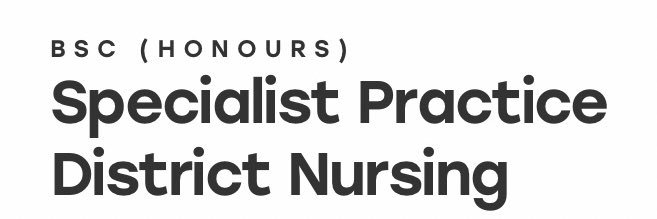 Student District Nurses 🚙🚗🏠💊💉💙 banner