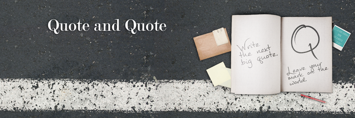 Quote & Quote banner