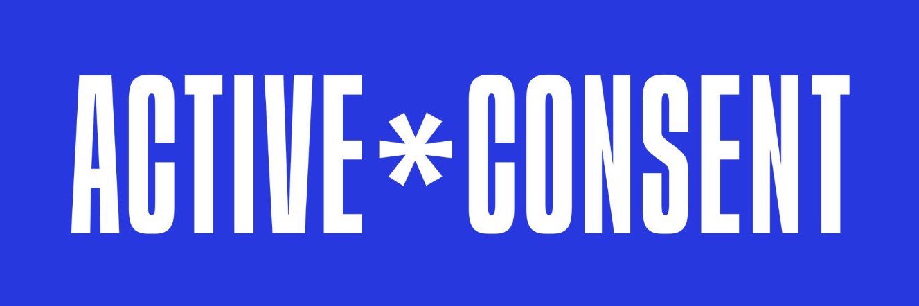 Active* Consent banner