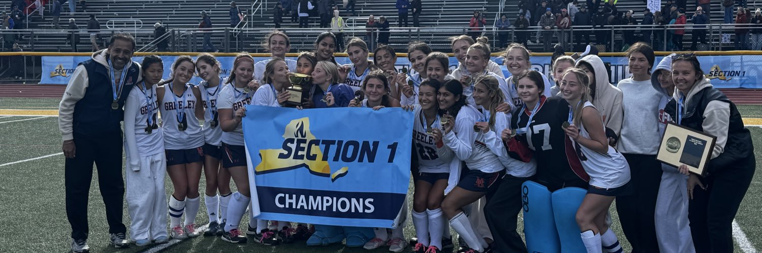Horace Greeley Field Hockey banner