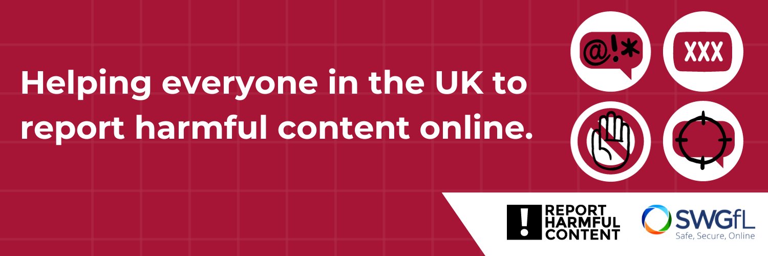 Report Harmful Content banner