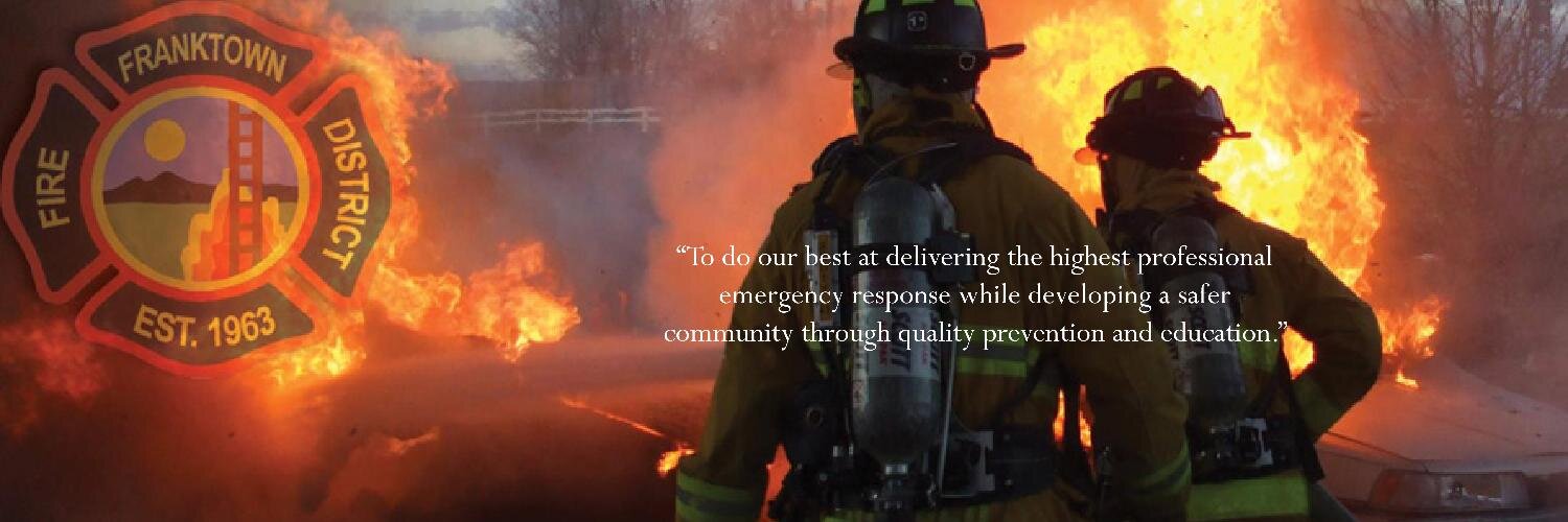 Franktown Fire banner