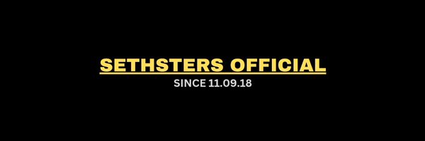 SETHsters Official 🎸 Profile Banner