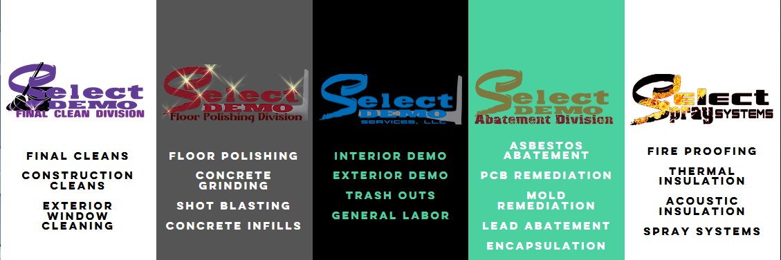 Select Demo Services banner