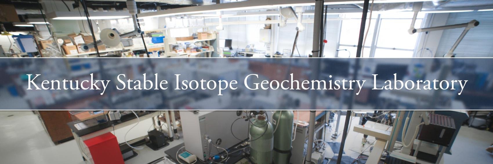 Kentucky Stable Isotope Geochemistry Lab (KSIGL) banner