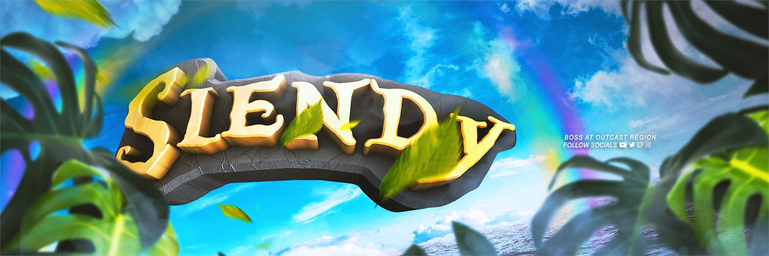 Slendy banner