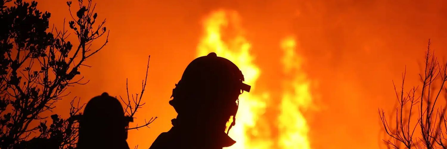 bombero forestal banner
