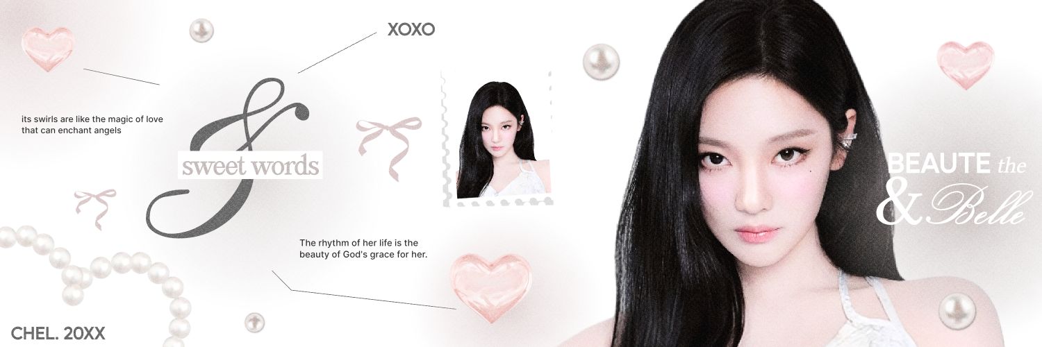 ˚ ⋆𐙚 chelyn wording 🐇 . ᡣ𐭩˚ banner
