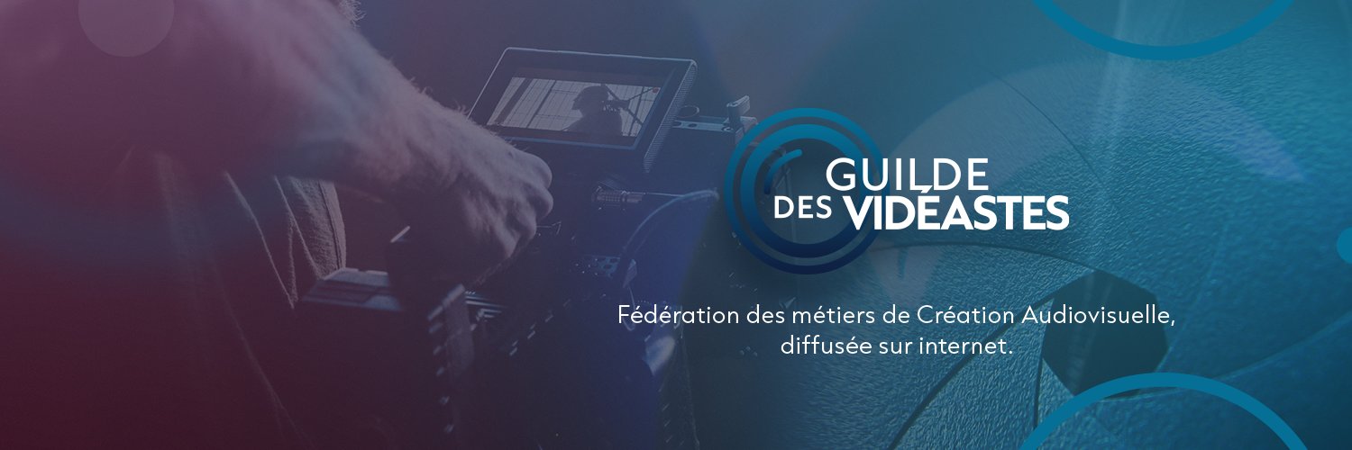 Guilde des vidéastes banner