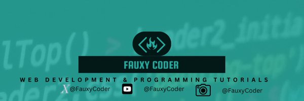 FauxyCoder Profile Banner