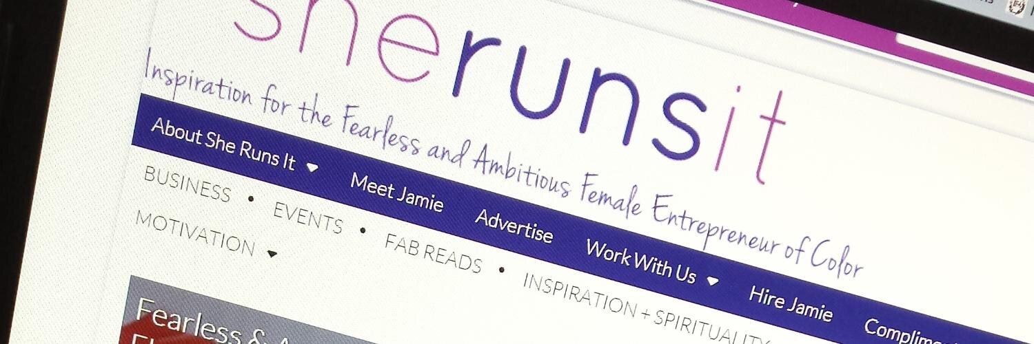 Jamie  @ She Runs It banner