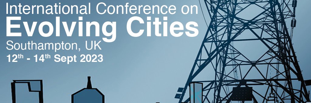 Evolving Cities Conference (ICEC) banner