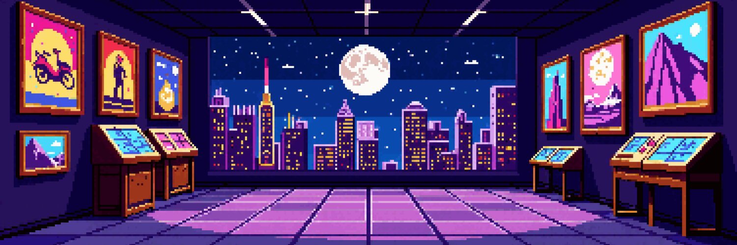 pixelartmuseum's profile banner image