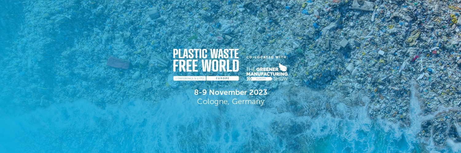 Plastic Waste Free World Conference & Expo Europe banner