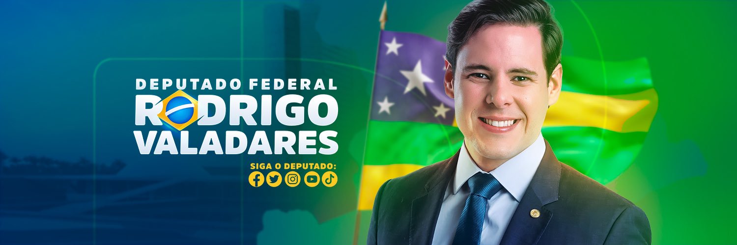 Deputado Rodrigo's banner