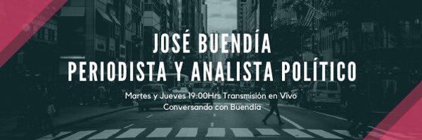 José Buendía Profile Banner