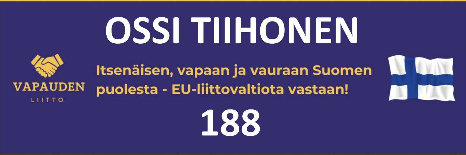 Ossi Tiihonen 🇫🇮 Profile Banner