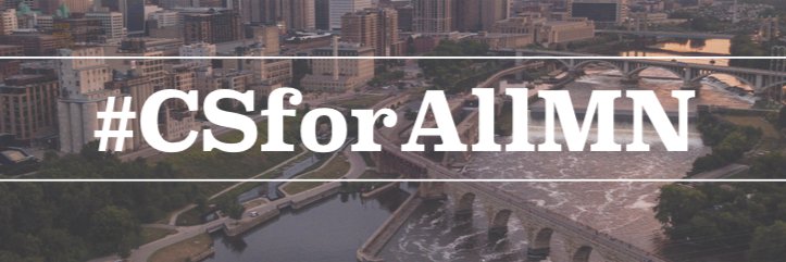 CSforAllMN banner