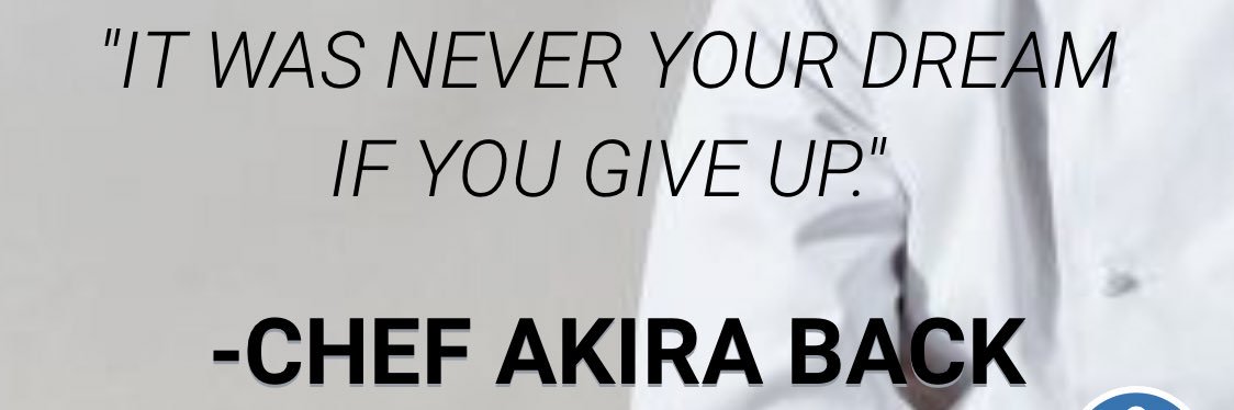 chefakiraback's profile banner image