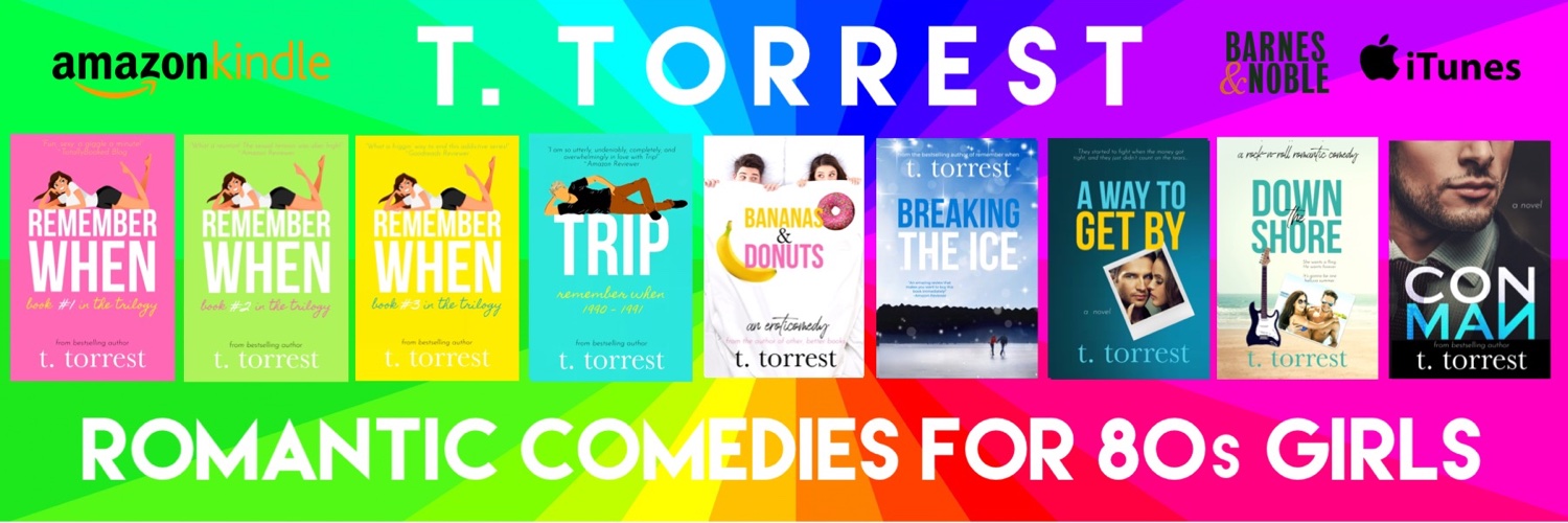 Follow T. Torrest Author on Bluesky 🦋 banner