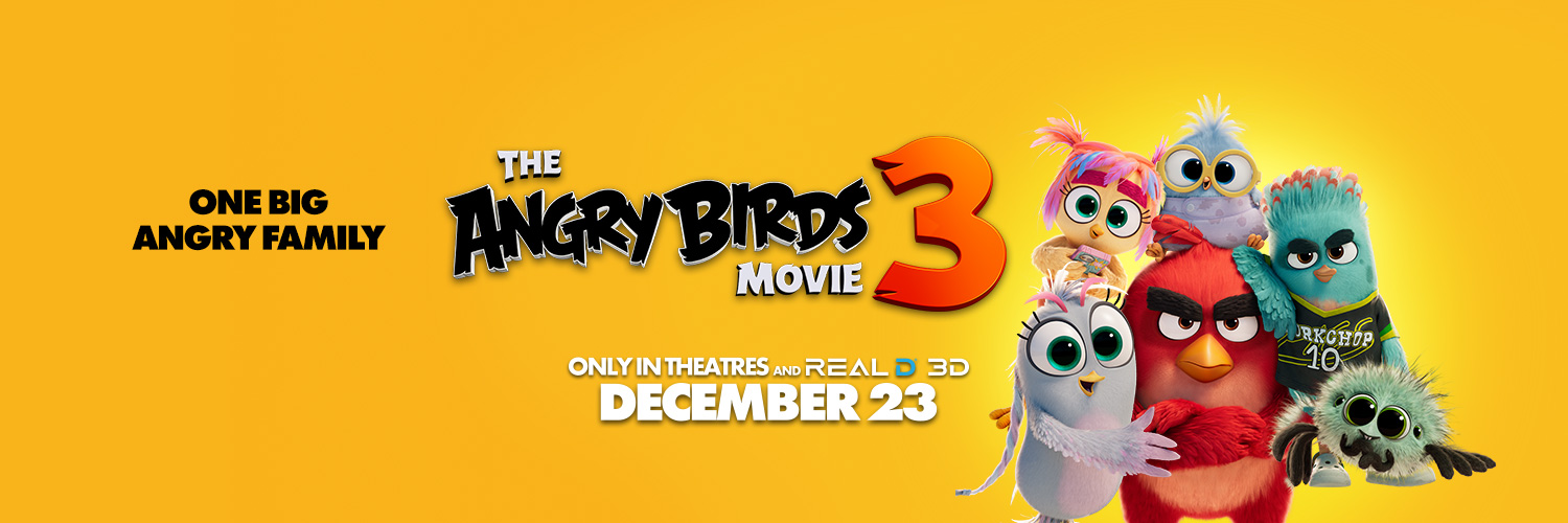 The Angry Birds Movie 3 banner