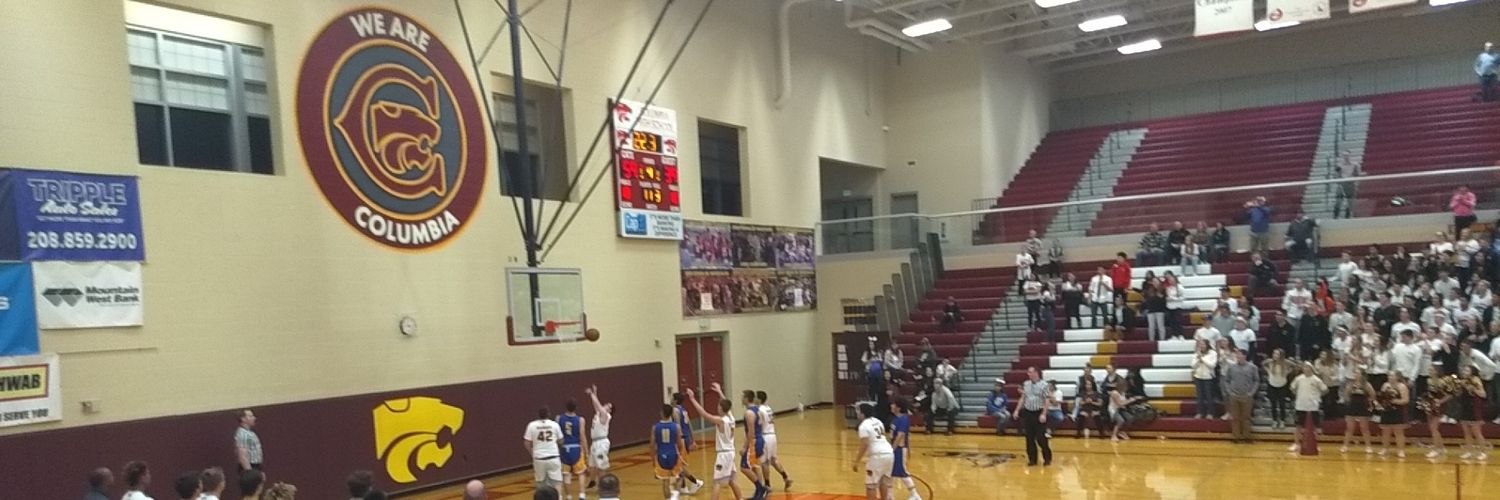 Columbia Wildcat Hoops banner
