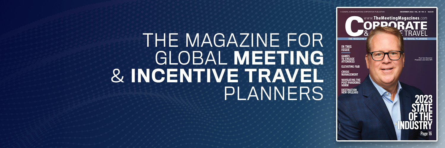 Corporate & Incentive Travel Magazine banner