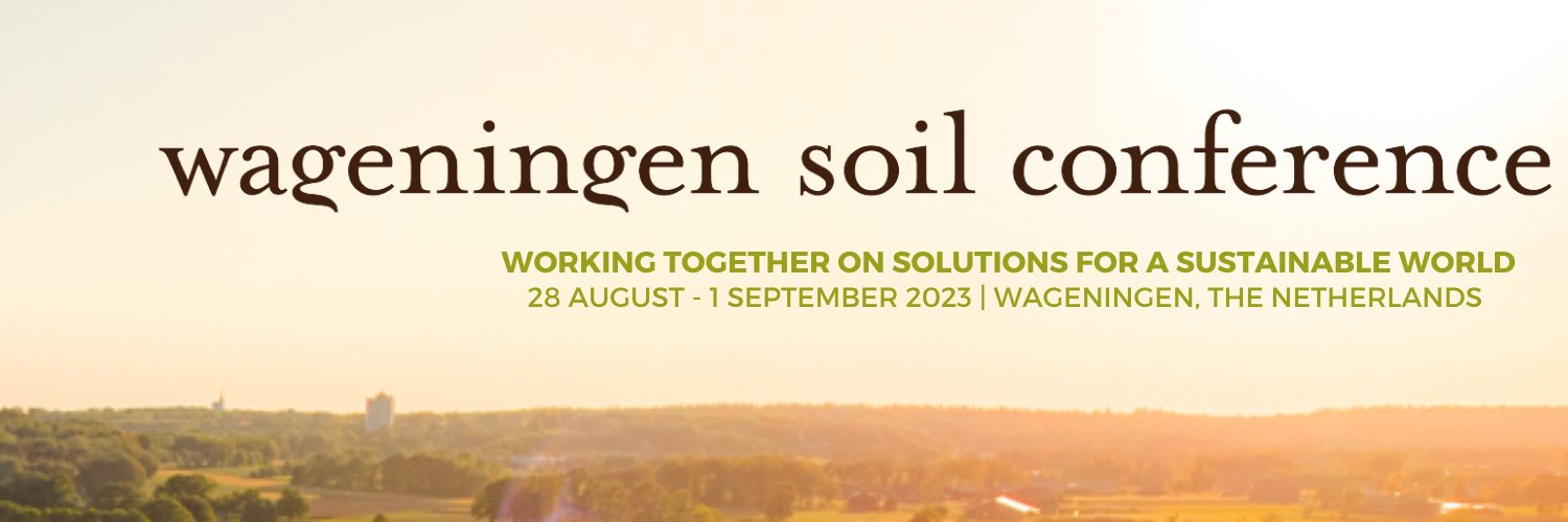 Wageningen Soil Conference Profile Banner