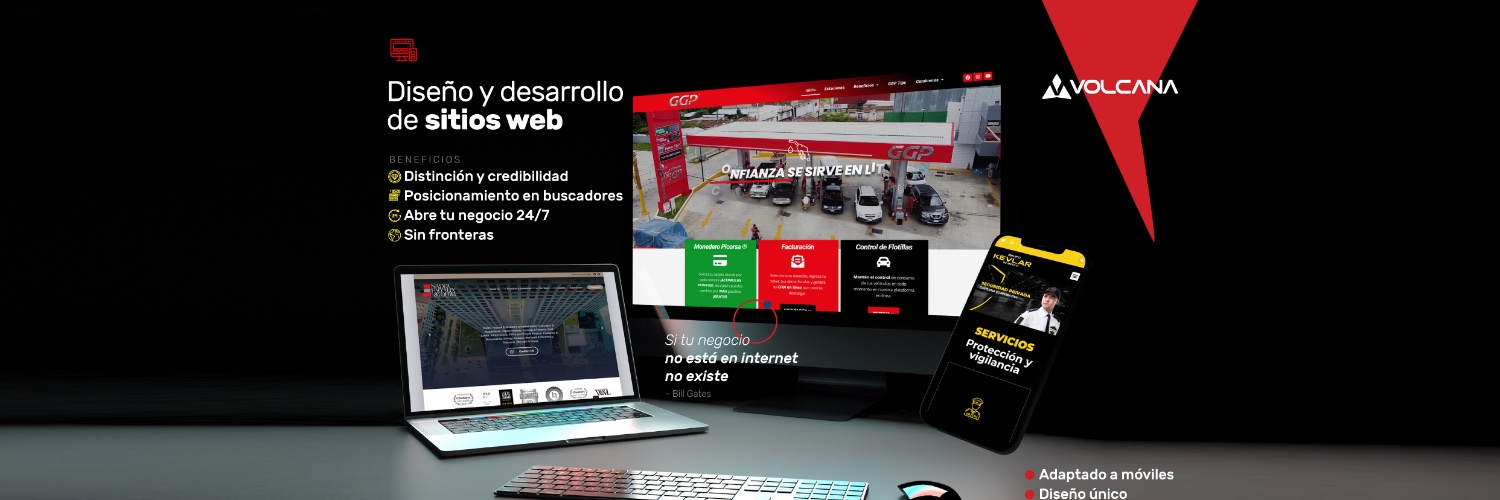 Volcana Agencia Digital banner