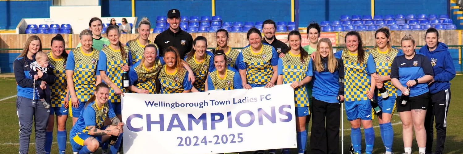 Wellingborough Town Ladies FC banner