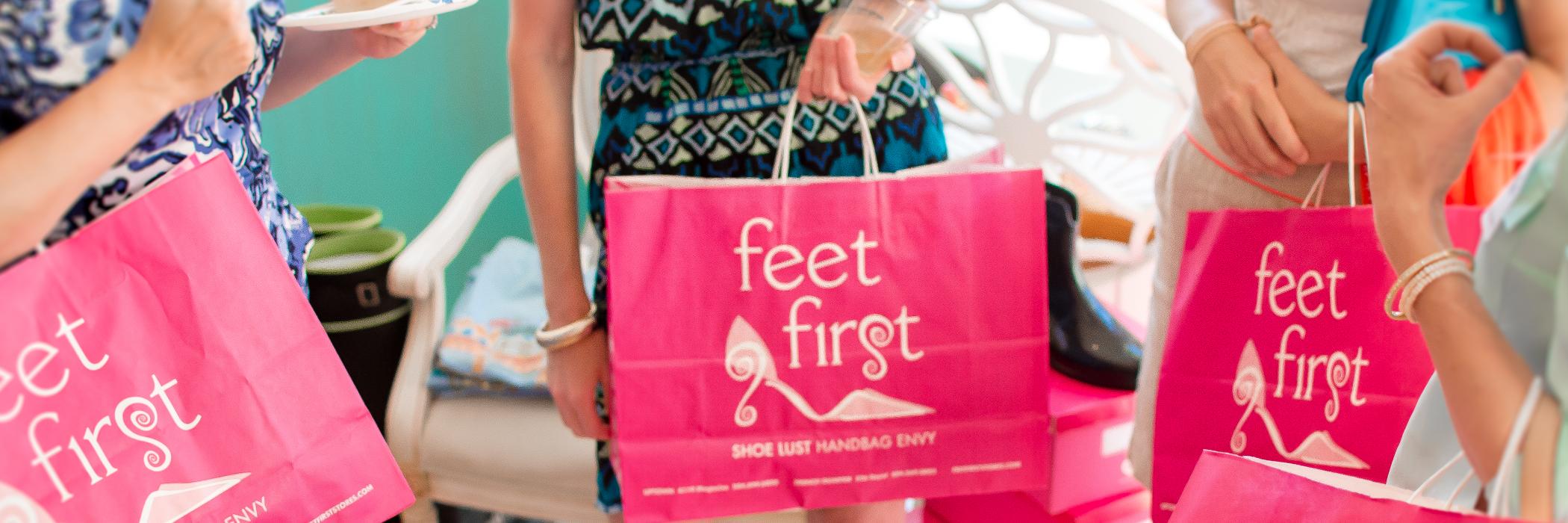 Feet First Stores banner