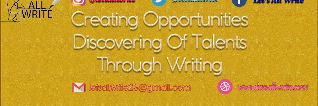 letsallwrite's profile banner image