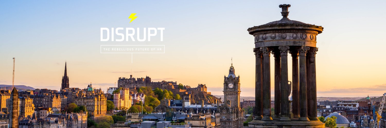 DisruptHR Edinburgh banner