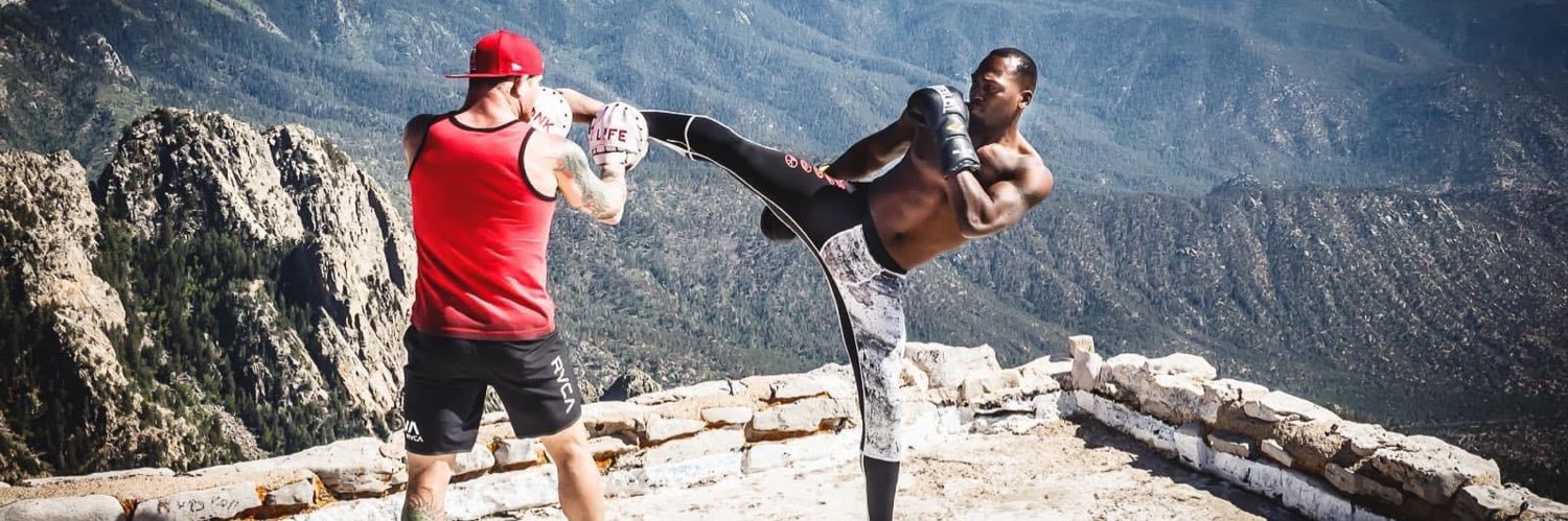 Derek Brunson's banner