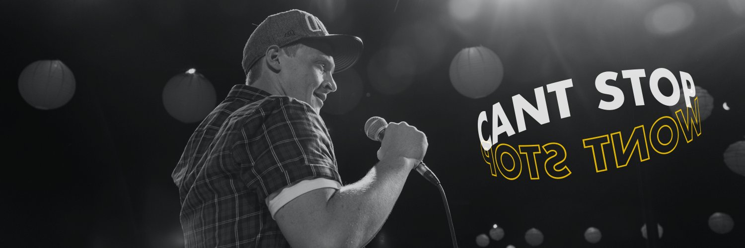 CAN'T STOP WON'T STOP banner