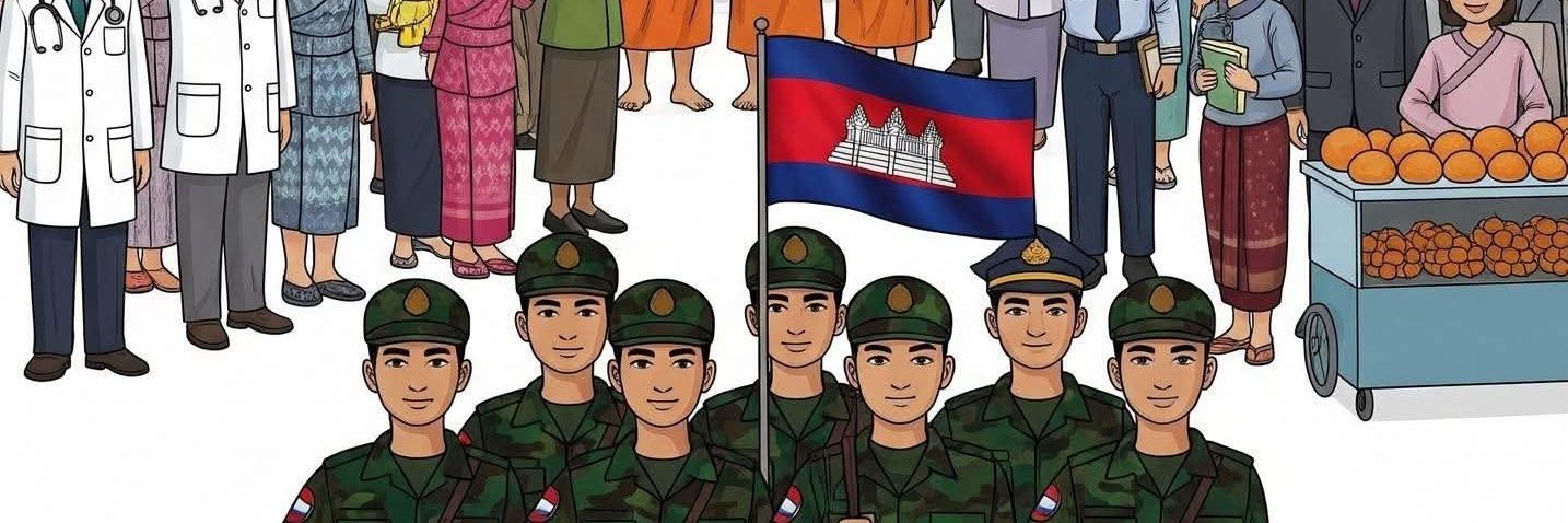 fight for Cambodia 🇰🇭 banner