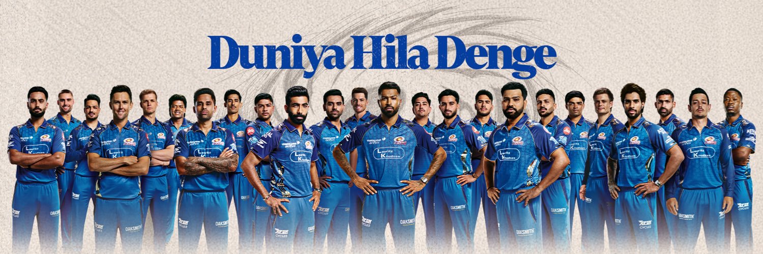 Mumbai Indians banner