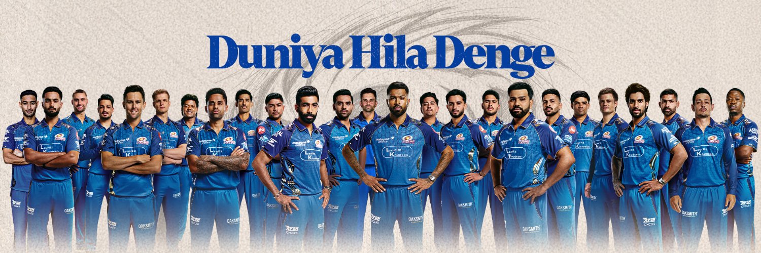 Mumbai Indians banner