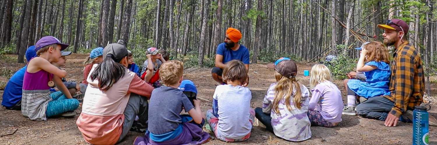 Gurdeep Pandher of the Yukon's banner