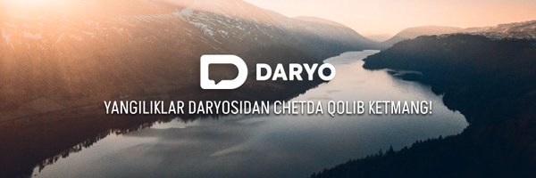 daryo_uz Profile Banner