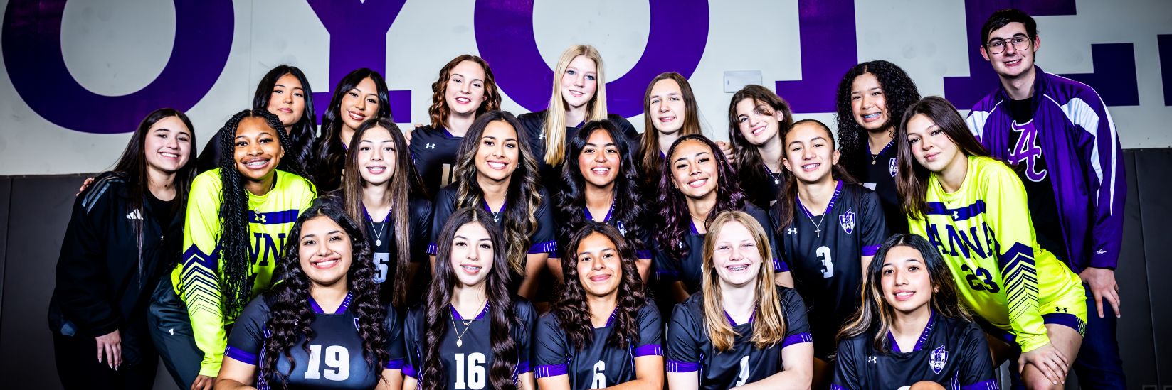 Anna Coyotes Lady Soccer banner