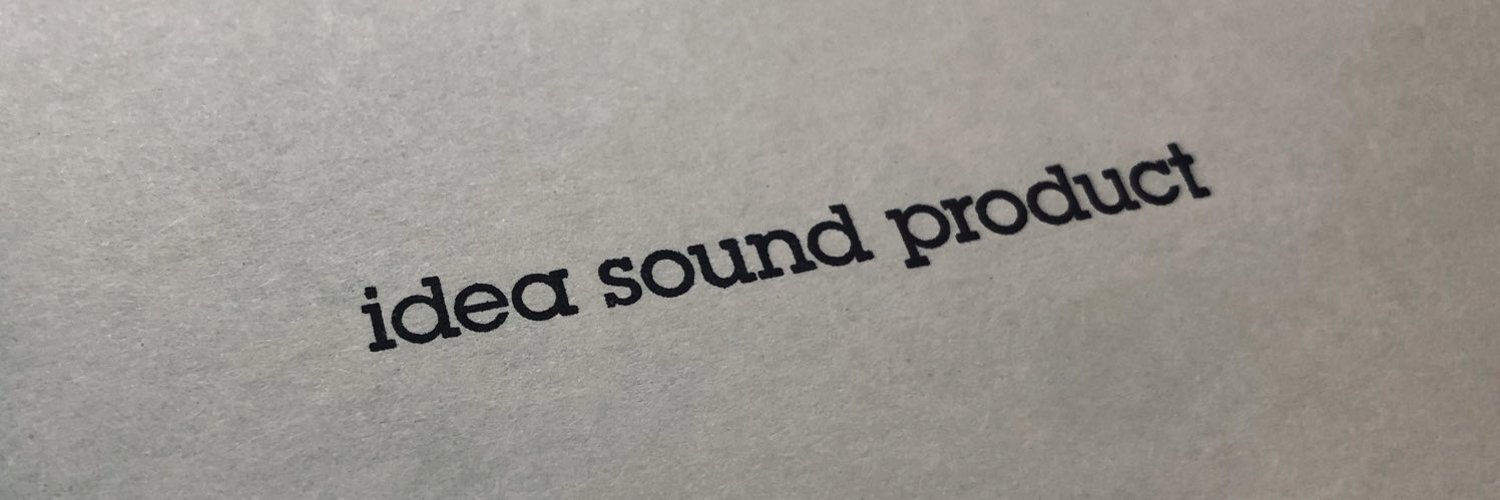 idea sound product banner
