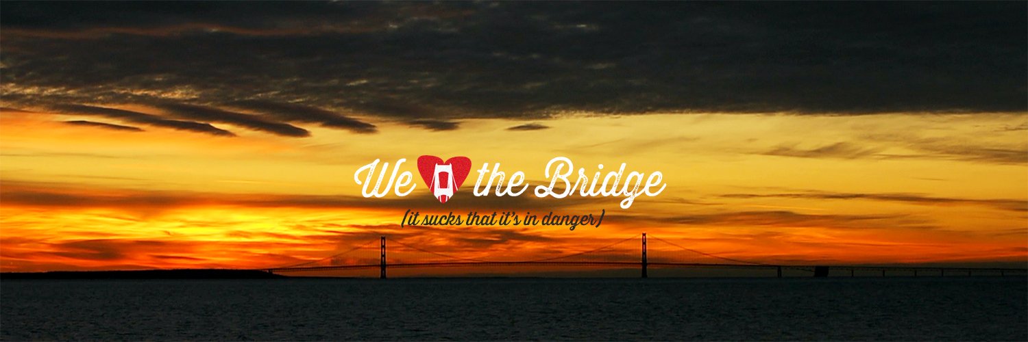 Friends of Mackinac Bridge banner