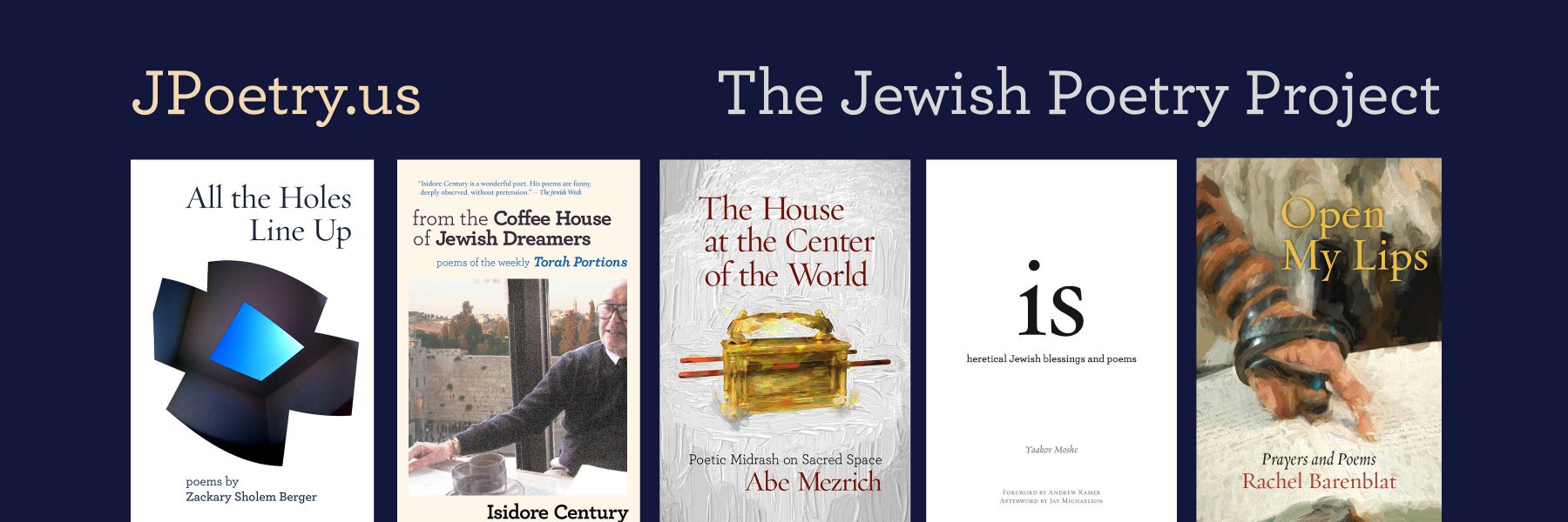 Jewish Poetry Project banner
